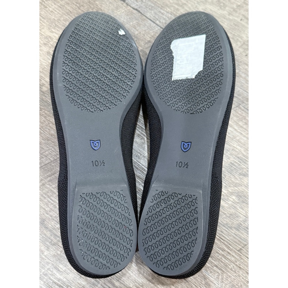 New Rothy’s The Ballet Flat Ballerina Black Comfort Slip On Bow Size 10.5 - Picture 8 of 8